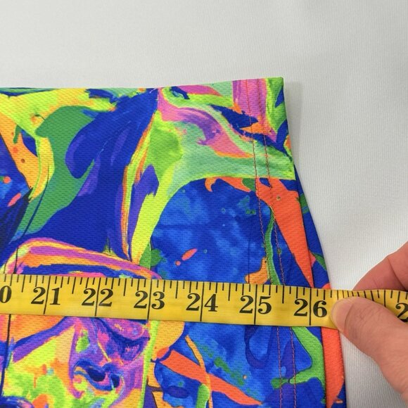 Aofmoka Blacklight Fluorescent UV Tshirt Men Size S Women Faces Neon Club Party - Picture 11 of 11